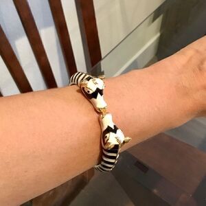 ZEBRA BRACELET IN ENAMEL 